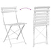 Set Bistro Pliabil 3 pcs Alb Oțel - WALTI WALTI