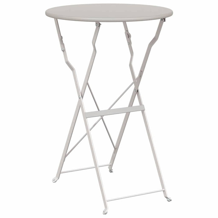 Set Bistro Pliabil 3 pcs Bej Oțel - WALTI WALTI