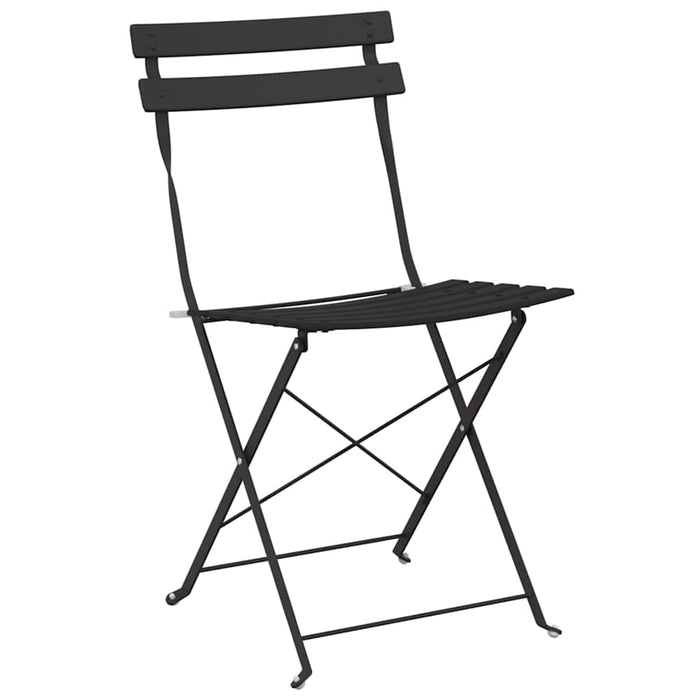 Set Bistro Pliabil 3 pcs Antracit Oțel - WALTI WALTI
