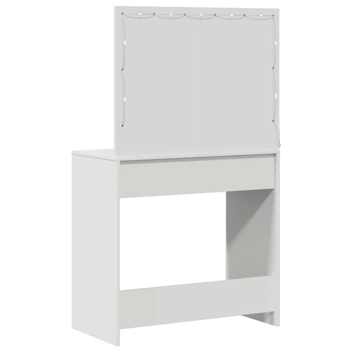 Birou de Toaletă cu sertar Alb 78,5 x 41 x 135 cm Lemn compozit - WALTI WALTI