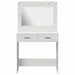 Birou de Toaletă cu sertar Alb 78,5 x 41 x 135 cm Lemn compozit - WALTI WALTI