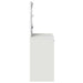 Birou de Toaletă cu sertar Alb 78,5 x 41 x 135 cm Lemn compozit - WALTI WALTI