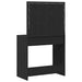 Birou de Toaletă Stejar negru 78,5 x 41 x 135 cm Lemn compozit - WALTI WALTI