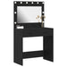 Birou de Toaletă Stejar negru 78,5 x 41 x 135 cm Lemn compozit - WALTI WALTI