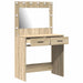 Birou de Toaletă Stejar sonoma 78,5 x 41 x 135 cm Lemn compozit - WALTI WALTI