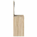 Birou de Toaletă Stejar sonoma 78,5 x 41 x 135 cm Lemn compozit - WALTI WALTI