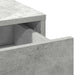 Birou de Toaletă Gri beton 78,5 x 41 x 135 cm Lemn compozit - WALTI WALTI