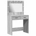 Birou de Toaletă sonoma gri 78,5 x 41 x 135 cm Lemn compozit - WALTI WALTI