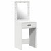 Birou de Toaletă cu sertar Alb 50 x 41 x 135 cm Lemn compozit - WALTI WALTI