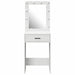 Birou de Toaletă cu sertar Alb 50 x 41 x 135 cm Lemn compozit - WALTI WALTI