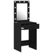 Birou de Toaletă Stejar negru 50 x 41 x 135 cm Lemn compozit - WALTI WALTI