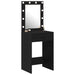 Birou de Toaletă Stejar negru 50 x 41 x 135 cm Lemn compozit - WALTI WALTI