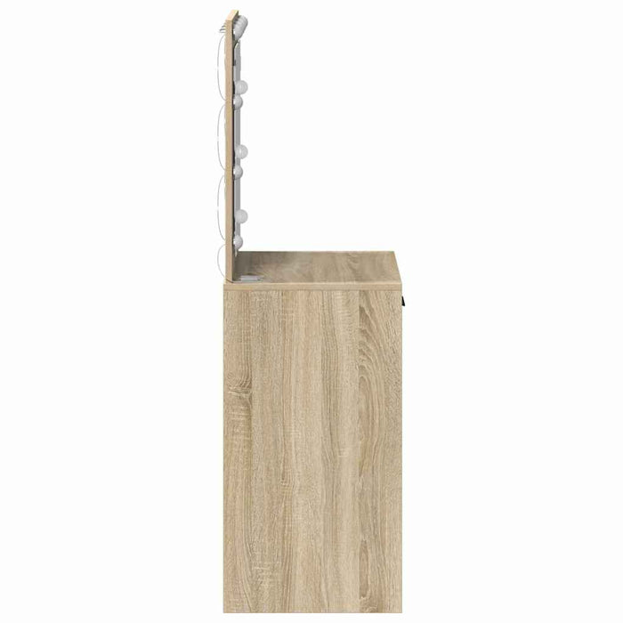 Birou de Toaletă Stejar sonoma 50 x 41 x 135 cm Lemn compozit - WALTI WALTI