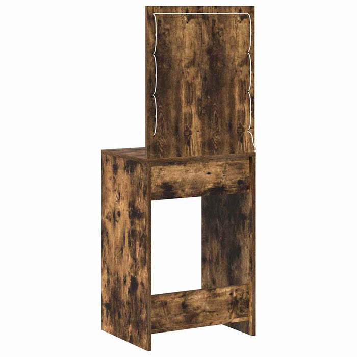 Birou de Toaletă Stejar afumat 50 x 41 x 135 cm Lemn compozit - WALTI WALTI