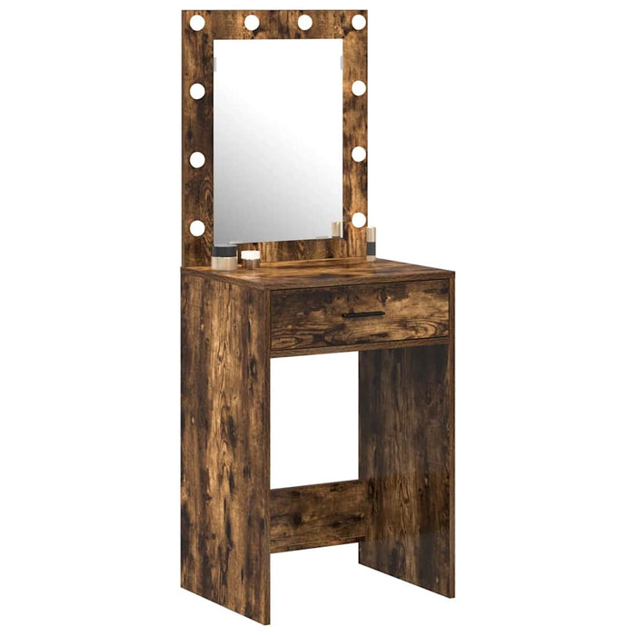 Birou de Toaletă Stejar afumat 50 x 41 x 135 cm Lemn compozit - WALTI WALTI