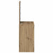 Birou de Toaletă cu sertar stejar artizanal 50 x 41 x 135 cm - WALTI WALTI