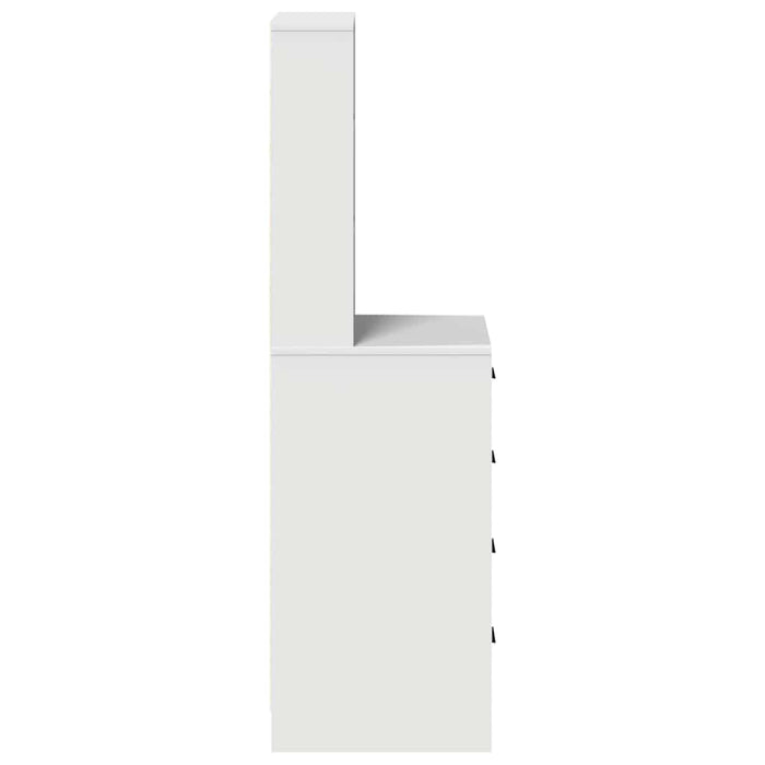 Bufet cu sertar Alb 40 x 41 x 135 cm Lemn compozit - WALTI WALTI