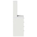 Bufet cu sertar Alb 40 x 41 x 135 cm Lemn compozit - WALTI WALTI