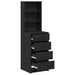 Bufet cu sertar Stejar negru 40 x 41 x 135 cm Lemn compozit - WALTI WALTI
