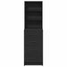 Bufet cu sertar Stejar negru 40 x 41 x 135 cm Lemn compozit - WALTI WALTI