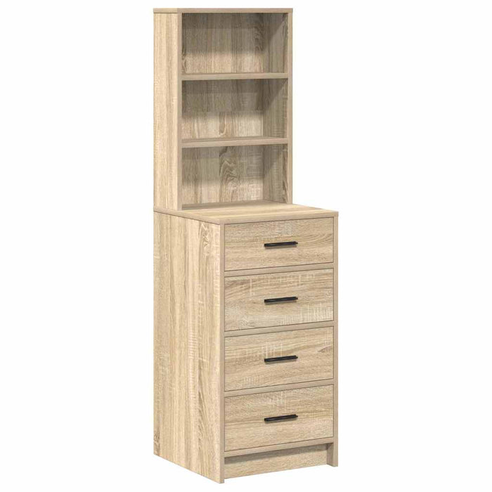 Bufet cu sertar Stejar sonoma 40 x 41 x 135 cm Lemn compozit - WALTI WALTI