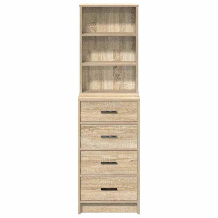 Bufet cu sertar Stejar sonoma 40 x 41 x 135 cm Lemn compozit - WALTI WALTI