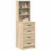 Bufet cu sertar Stejar sonoma 40 x 41 x 135 cm Lemn compozit - WALTI WALTI