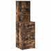 Bufet cu sertar Stejar afumat 40 x 41 x 135 cm Lemn compozit - WALTI WALTI