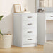 Bufet cu sertar Alb 40 x 41 x 75 cm Lemn compozit - WALTI WALTI