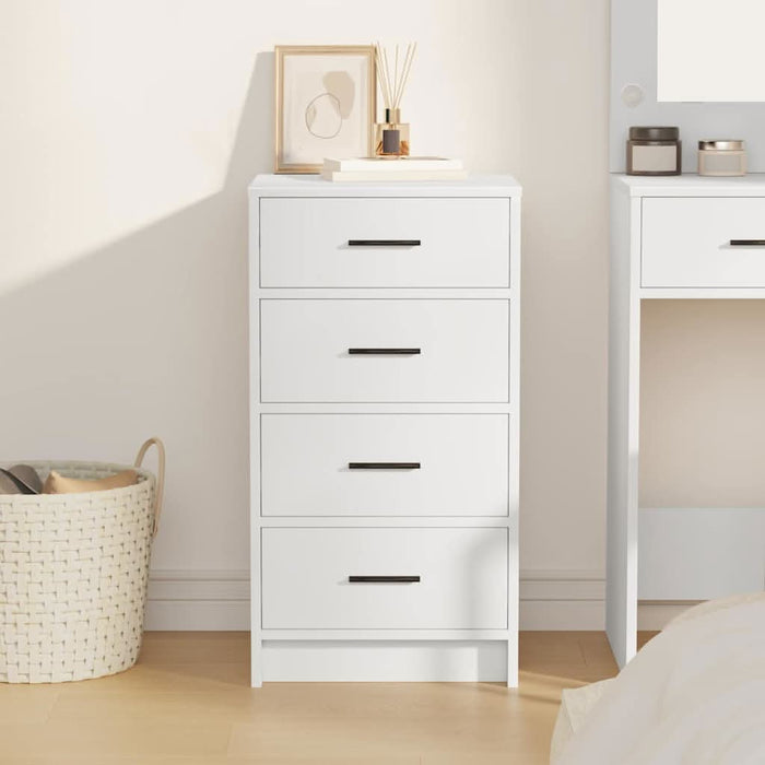Bufet cu sertar Alb 40 x 41 x 75 cm Lemn compozit - WALTI WALTI