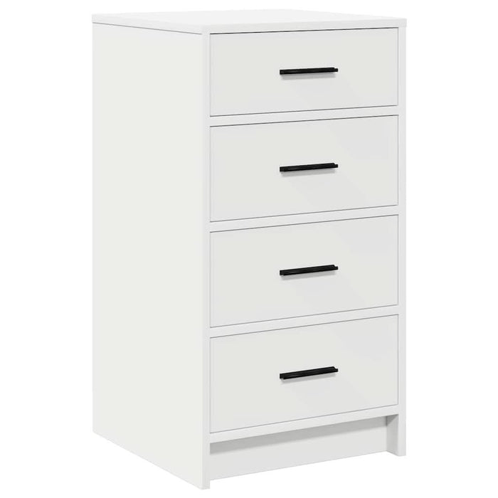 Bufet cu sertar Alb 40 x 41 x 75 cm Lemn compozit - WALTI WALTI