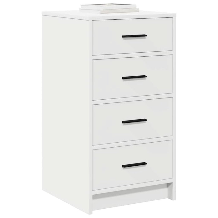Bufet cu sertar Alb 40 x 41 x 75 cm Lemn compozit - WALTI WALTI