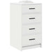 Bufet cu sertar Alb 40 x 41 x 75 cm Lemn compozit - WALTI WALTI