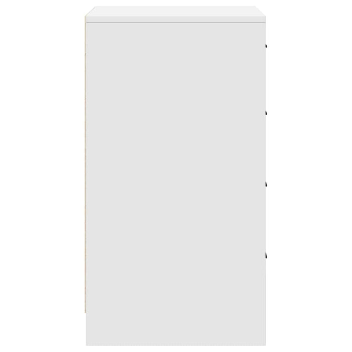 Bufet cu sertar Alb 40 x 41 x 75 cm Lemn compozit - WALTI WALTI