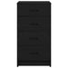 Bufet cu sertar Stejar negru 40 x 41 x 75 cm Lemn compozit - WALTI WALTI
