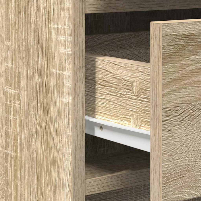 Bufet cu sertar Stejar sonoma 40 x 41 x 75 cm Lemn compozit - WALTI WALTI