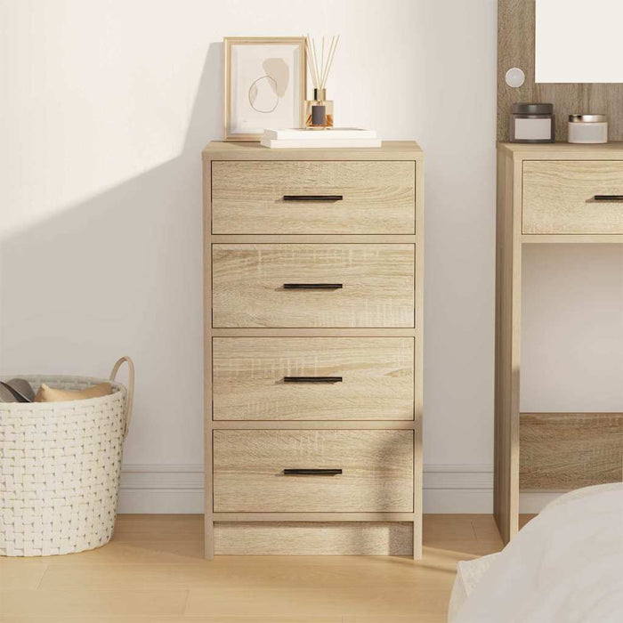 Bufet cu sertar Stejar sonoma 40 x 41 x 75 cm Lemn compozit - WALTI WALTI