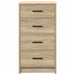 Bufet cu sertar Stejar sonoma 40 x 41 x 75 cm Lemn compozit - WALTI WALTI