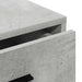 Bufet cu sertar Gri beton 40 x 41 x 75 cm Lemn compozit - WALTI WALTI