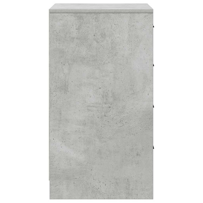 Bufet cu sertar Gri beton 40 x 41 x 75 cm Lemn compozit - WALTI WALTI
