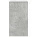 Bufet cu sertar Gri beton 40 x 41 x 75 cm Lemn compozit - WALTI WALTI