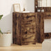 Bufet cu sertar Stejar afumat 40 x 41 x 75 cm Lemn compozit - WALTI WALTI