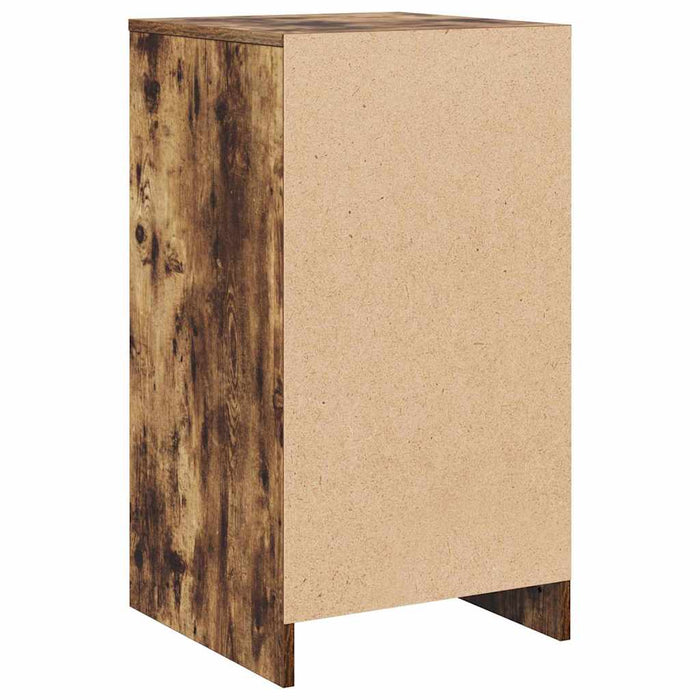 Bufet cu sertar Stejar afumat 40 x 41 x 75 cm Lemn compozit - WALTI WALTI