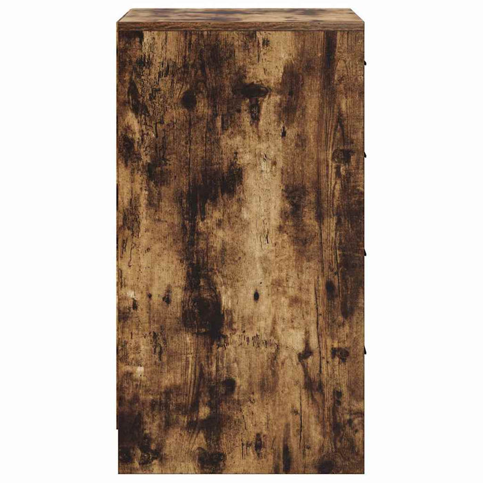 Bufet cu sertar Stejar afumat 40 x 41 x 75 cm Lemn compozit - WALTI WALTI