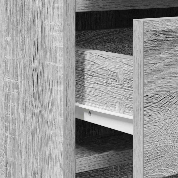 Bufet cu sertar sonoma gri 40 x 41 x 75 cm Lemn compozit - WALTI WALTI