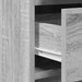 Bufet cu sertar sonoma gri 40 x 41 x 75 cm Lemn compozit - WALTI WALTI