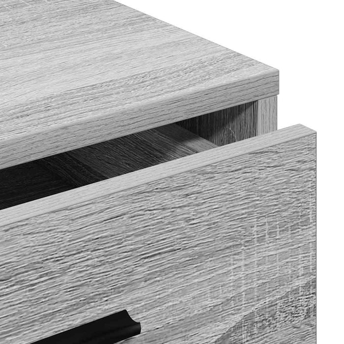 Bufet cu sertar sonoma gri 40 x 41 x 75 cm Lemn compozit - WALTI WALTI