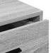 Bufet cu sertar sonoma gri 40 x 41 x 75 cm Lemn compozit - WALTI WALTI