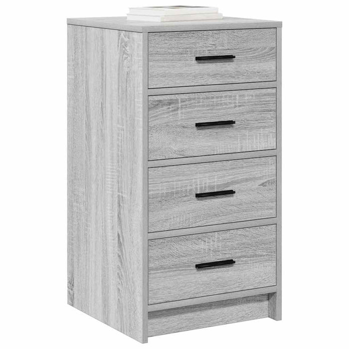 Bufet cu sertar sonoma gri 40 x 41 x 75 cm Lemn compozit - WALTI WALTI