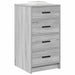 Bufet cu sertar sonoma gri 40 x 41 x 75 cm Lemn compozit - WALTI WALTI